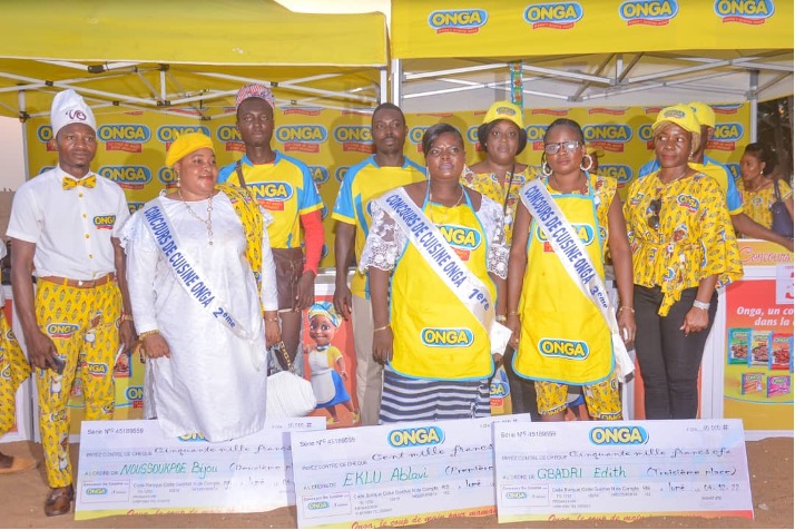 THE FIRST EDITION OF ONGA COOKING COMPETITION CONCLUDES ON THE BEACH IN LOMÉ, TOGO. THE FIRST EDITION OF ONGA COOKING COMPETITION CONCLUDES ON THE BEACH IN LOMÉ, TOGO.
