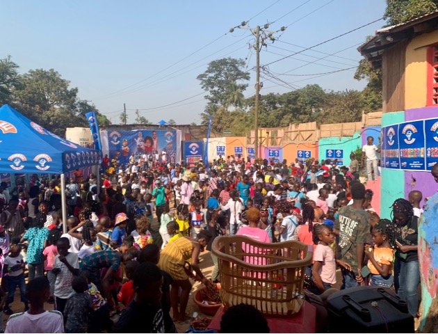 COWBELL KIDS’ CARNIVAL THRILLS IN SIERRA LEONE